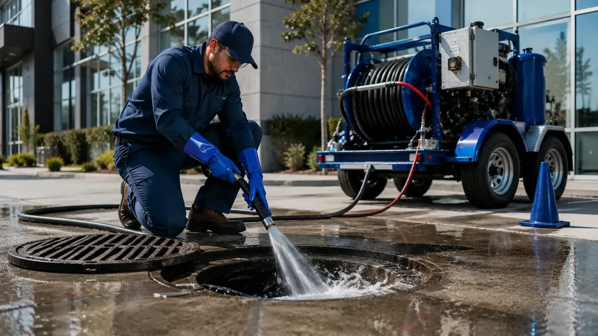 Commercial Hydro Jet Drain Cleaning in Lemoore