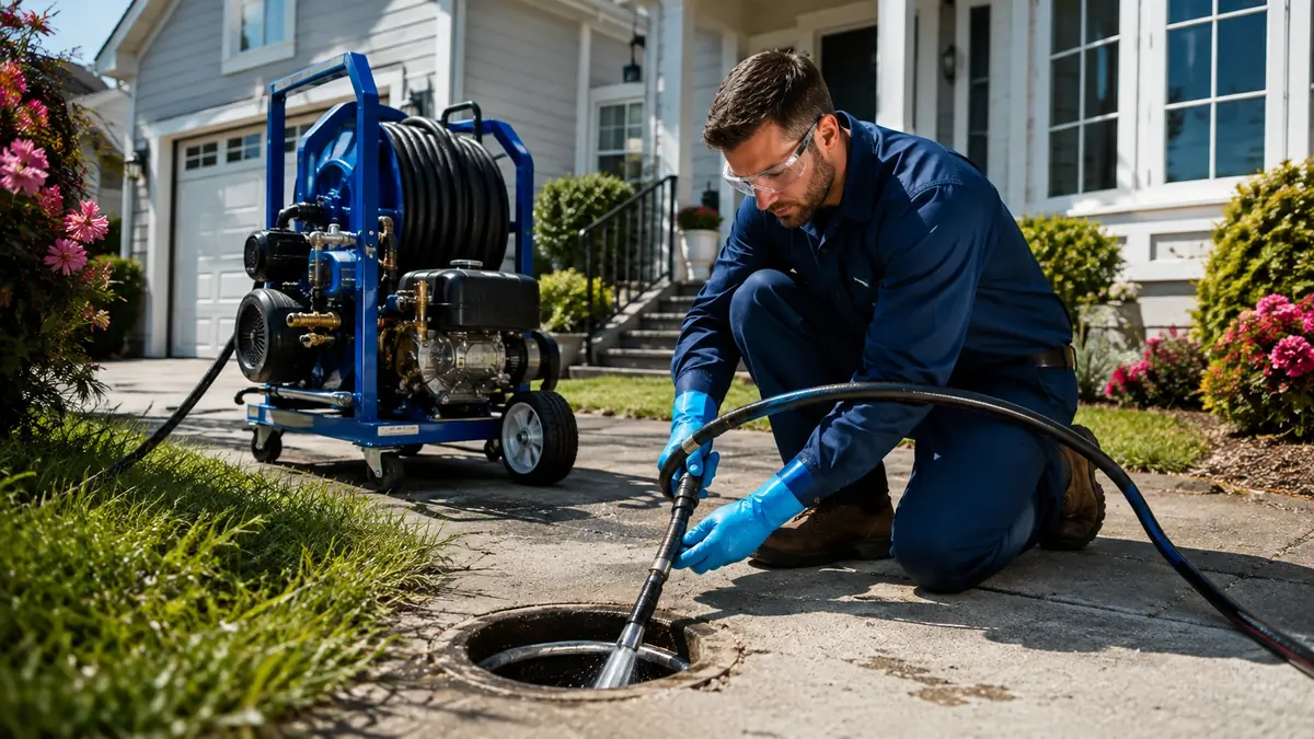 Residential Hydro Jet Drain Cleaning in Lemoore